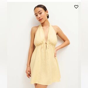 Reformation Carlena Linen Dress